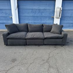 Gorgeous Gray Ashley furniture cloud modular couch