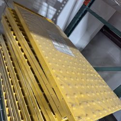 Yellow & Red Truncated Domes / ADA Warning Pads 