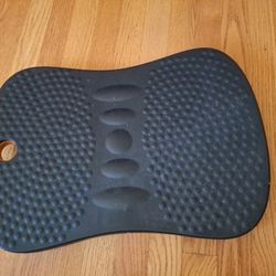 Airlift Premium anti Fatigue Wooden Balance Wobble Board Mat W/Massage