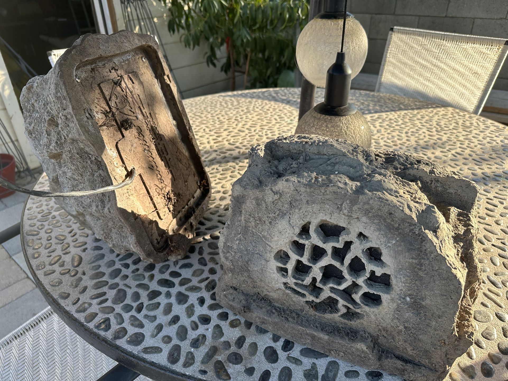 Vocinas Para Jardin Imitation Piedra