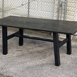 Handbuilt Solid Wood Dining Table