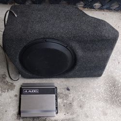 A  JL AUDIO 13IN SUB In Ported Box!!