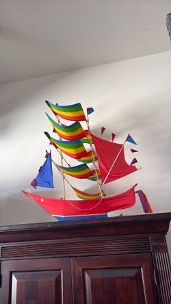 Rainbow 3D Sailboat