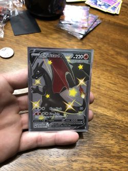 Pokémon Shiny secret rare Charizard V