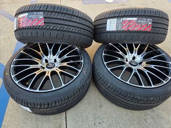 19" New Wheels & New Tires For TOYOTA CAMRY/CH-R