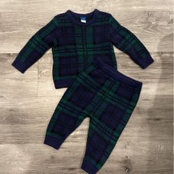 Old Navy Baby Boy Sweater Set 6-12 Months