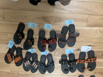 Handmade African Sandles And Bracelets 