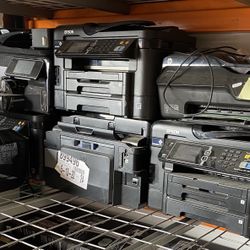 Assorted Mix Of Computer Printers