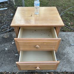 vintage double drawer