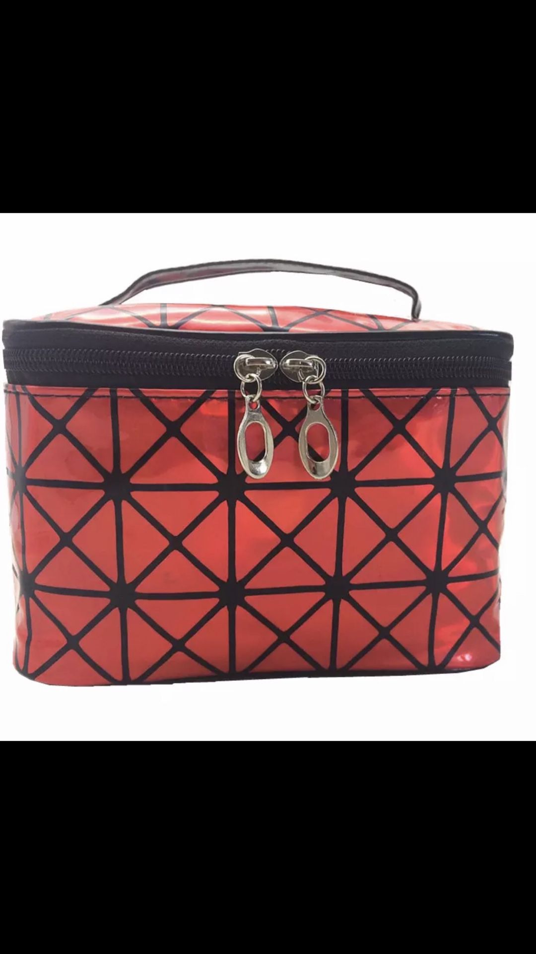 Red Cosmetics Bag, New 