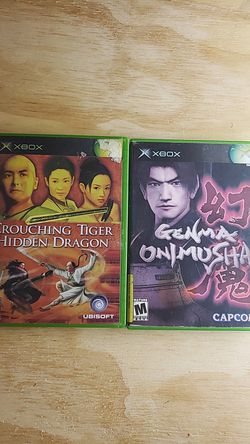 Xbox Original/will work with Xbox 360. 2 pack Crouching Tiger Hidden Dragon, Genma Onimusha