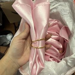 Decoraciones Y Servilletas Para Fiestas En Rosado 