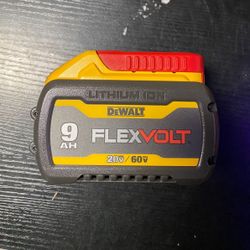 Dewalt Flex Volt 9 Ah Battery