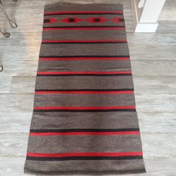 Vintage wool rug