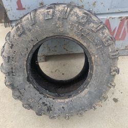 (1) 24x10x11 Atc Atv Quad Utv Gocart Spare Tire $30