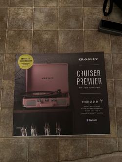 Crosley Cruiser Premier Bluetooth Record Player