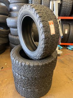 LT 275/55R20 BFGOODRICH All-Terrain T/A full tires set
