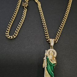 I Deliver I Ship 14k Gold Plated Chain