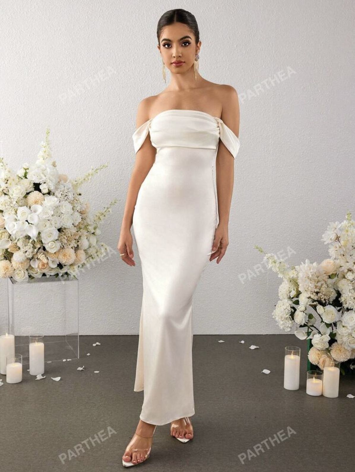 Satin Elegant Dress