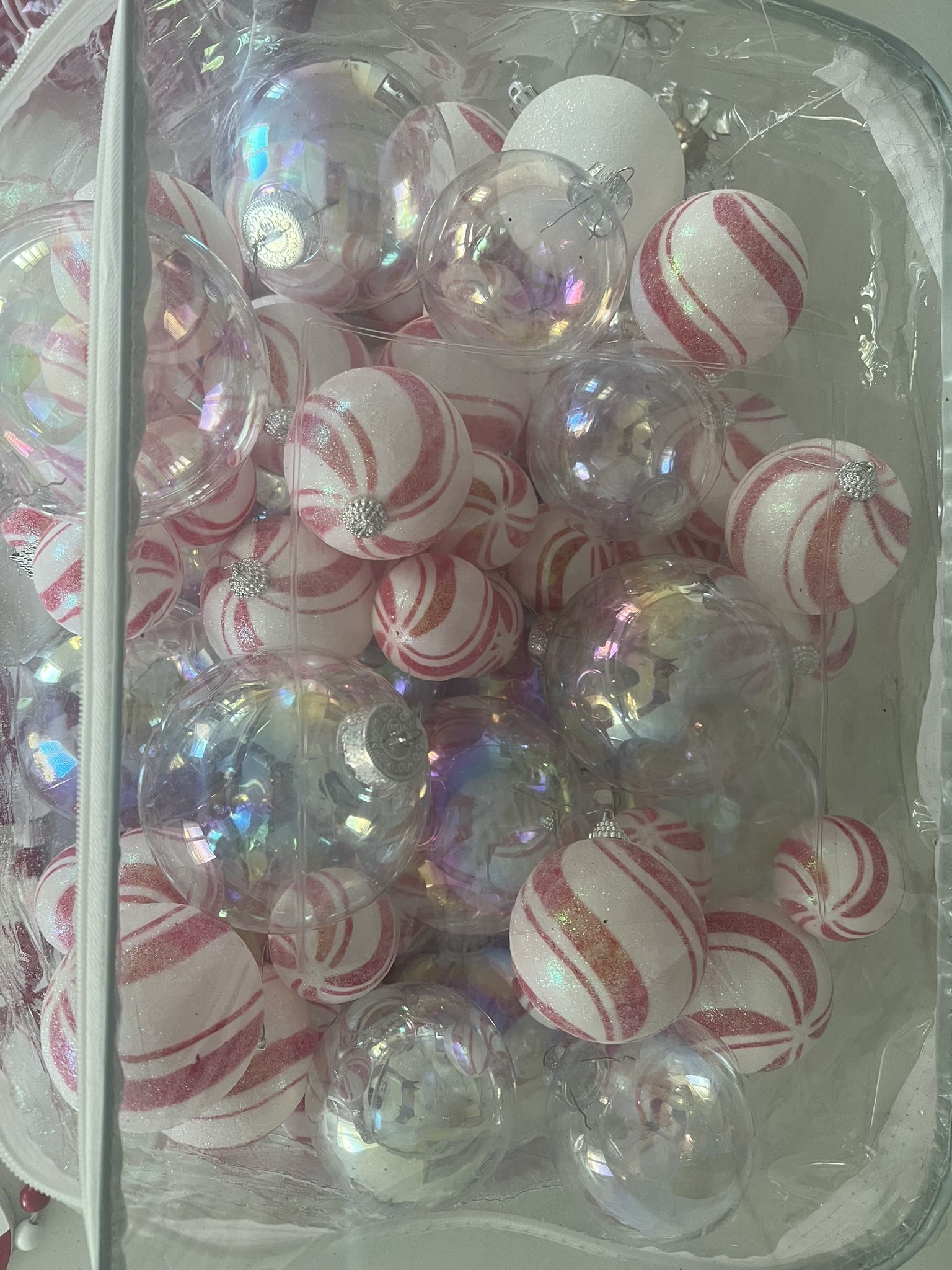 Christmas Tree Decor- Candy Cane theme Ornaments
