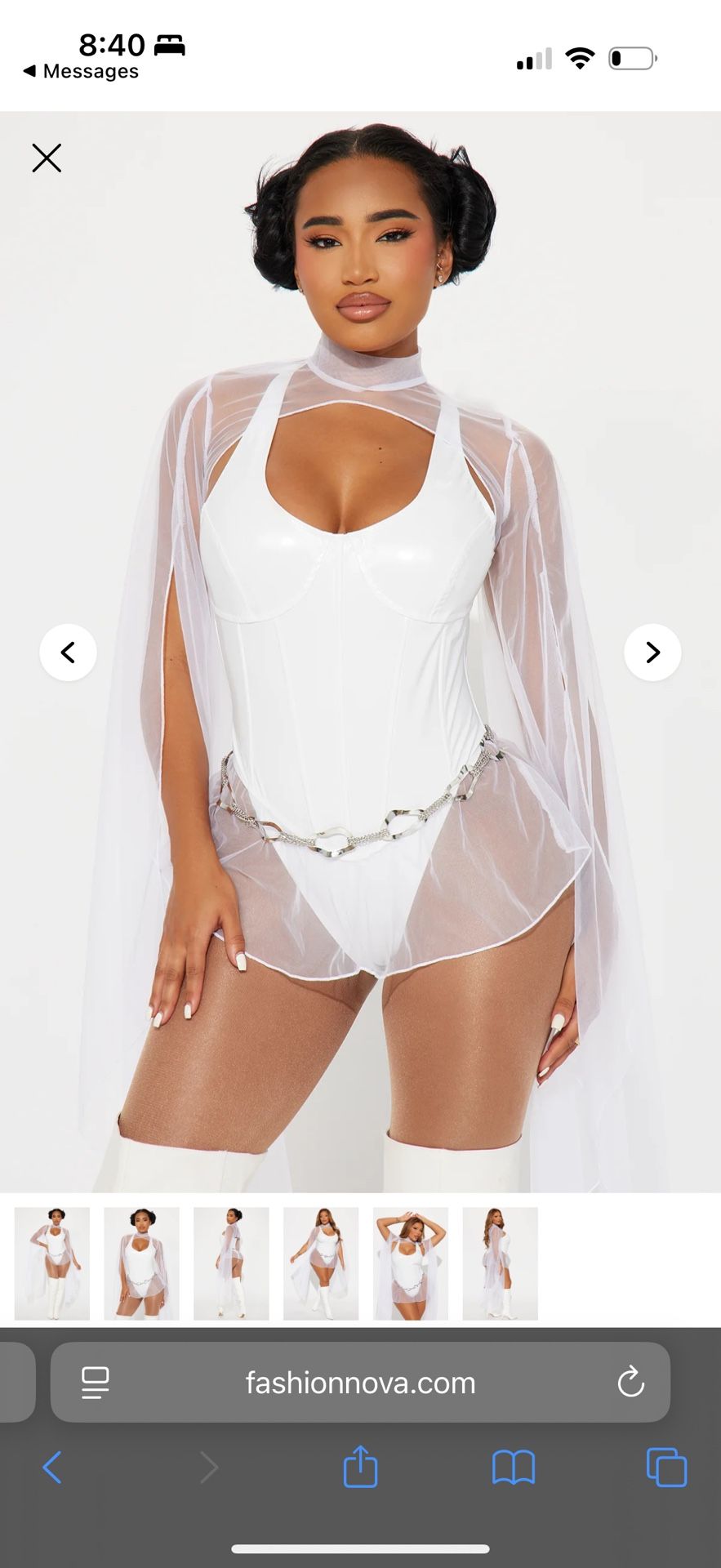 Fashion Nova - Space Princess Costume 