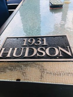 1931 Hudson sign