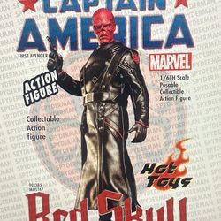 Red Skull Hot Toys 1/6 Scale Action Figure Mms167 Captain America 