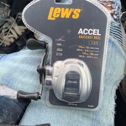Lews Left Handed Bait Caster 