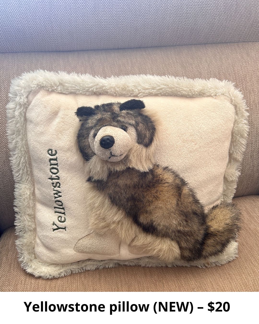 Yellowstone pillow (NEW)