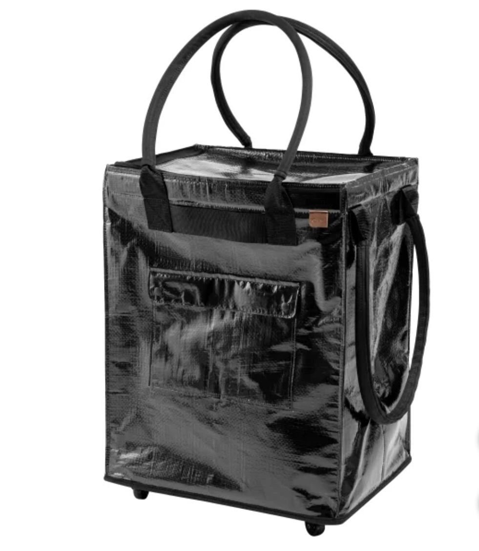 CleverMade Foldable Tote Bag On Wheels