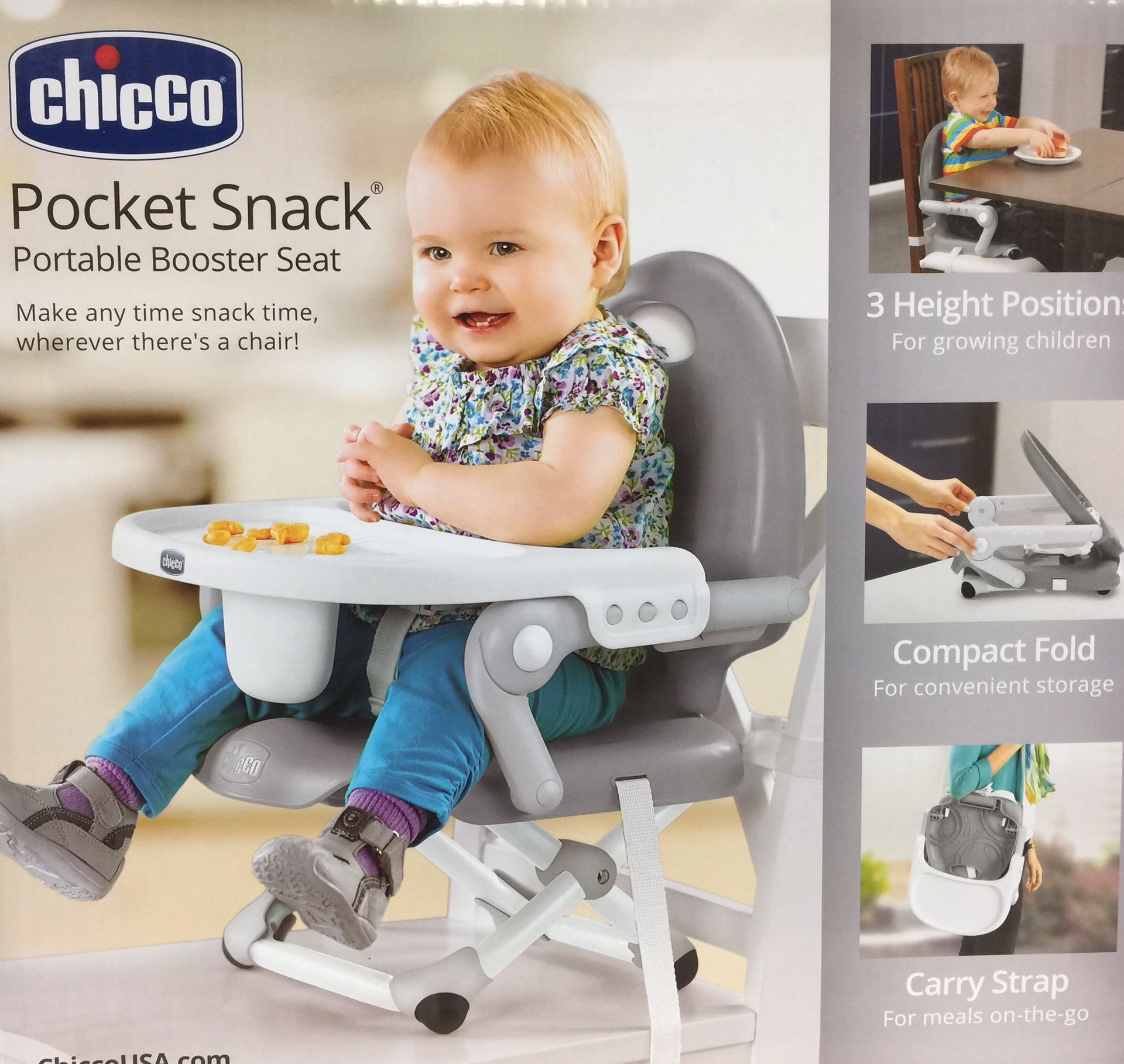 CHICCO ——. CHAIR & BOOSTER SEAT