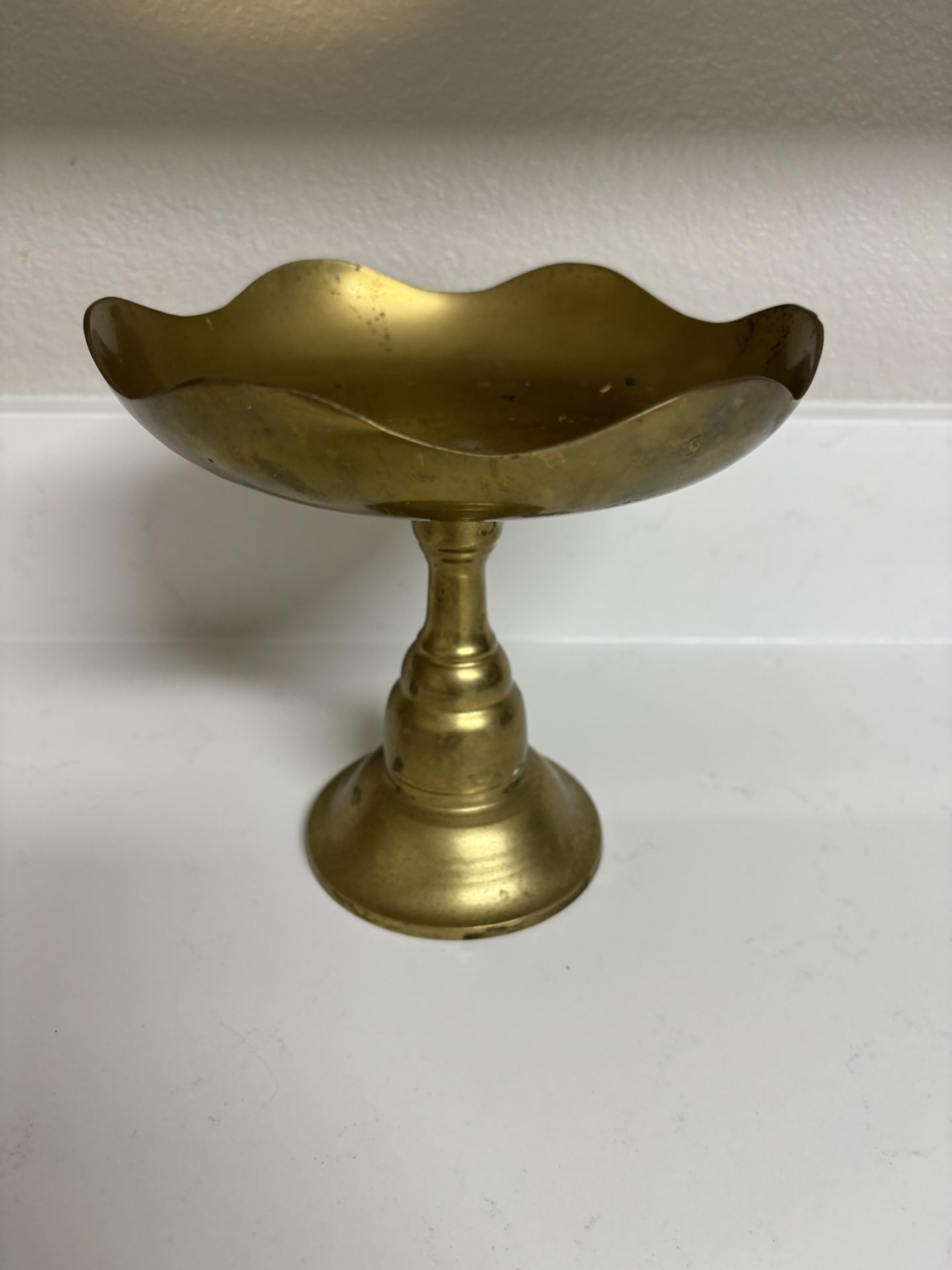 Vintage Brass Candle Holder