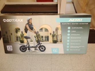 Gotrak electric seat scooter
