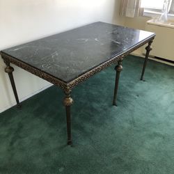 Stunning Antique Marble Table  