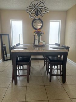 Granite Dining Set