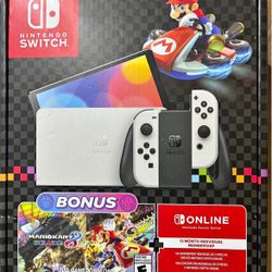Nintendo Switch Oled Mario Kart 8 Deluxe Edition