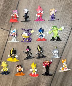 Jada Nano Metalfigs Sonic The Hedgehog 17 Pack Diecast Figures Series 2