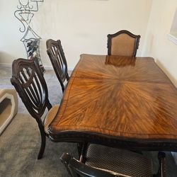 Formal Dining Table And Chairs 
