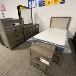 Twin Size Bedroom Set