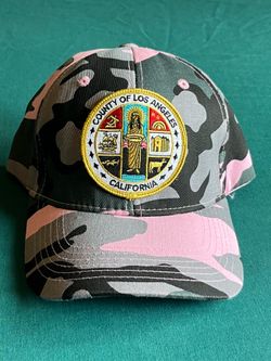 County of Los Angeles Women’s Pink Camouflage Hat