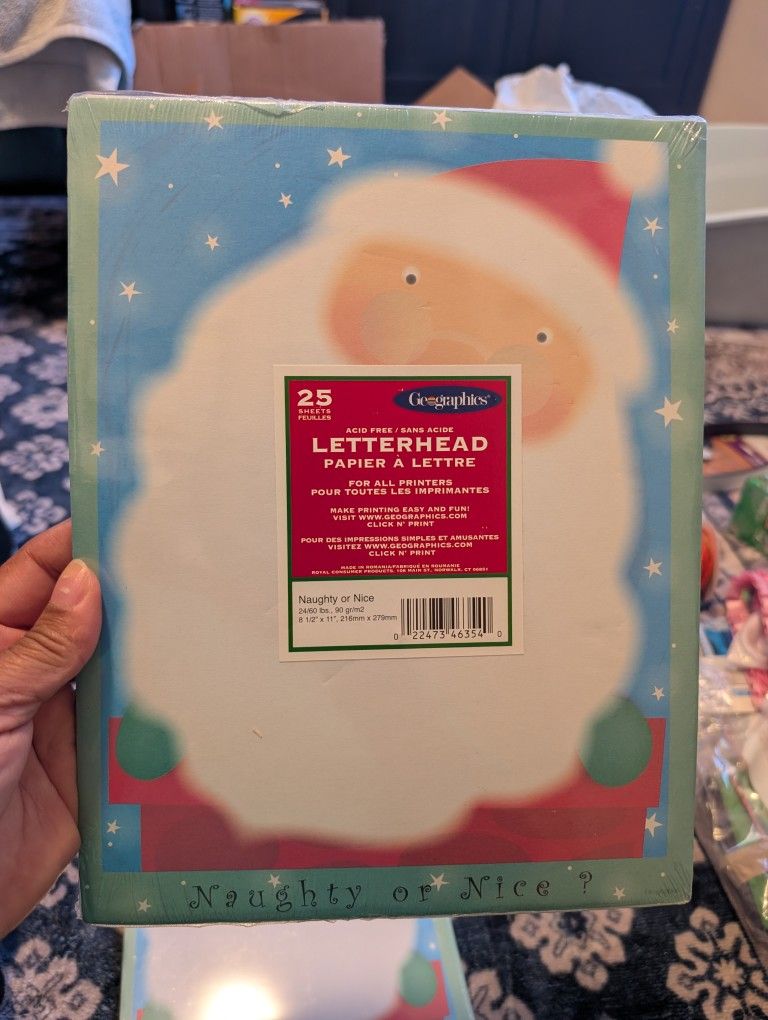 Santa stationary