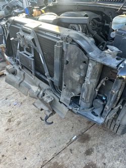 Suburban Tahoe radiator core support Silverado