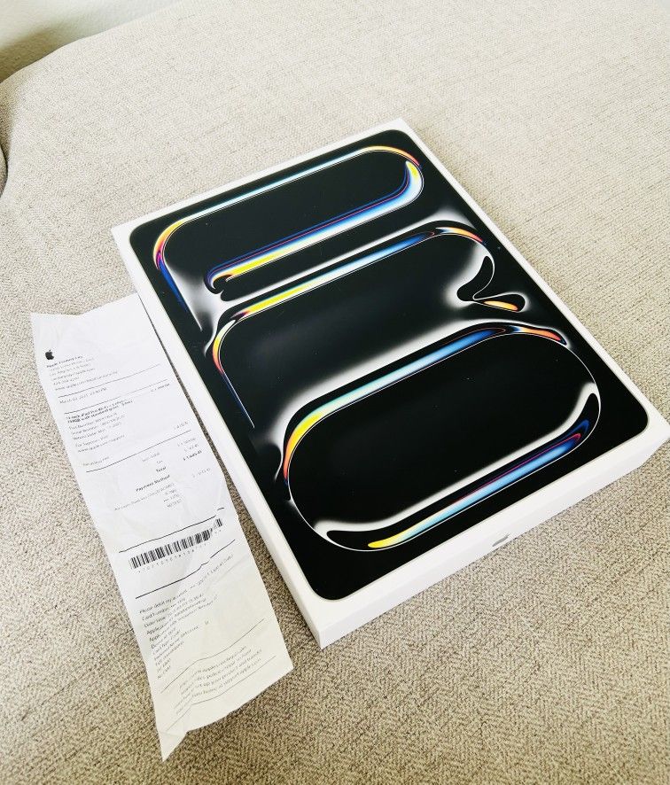 ipad pro 13 inch M4 chip 256Gb Wifi and cellular Unlocked