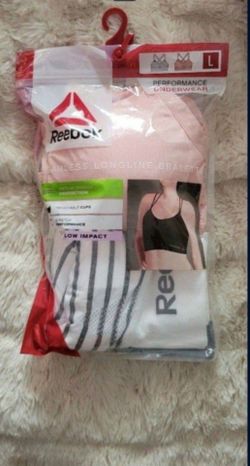 Reebok Sports Bras Size L  2-Pack Large Women's (New)