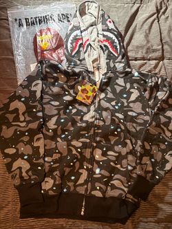 BAPE A Bathing Ape Shark Full-Zip Hoodie