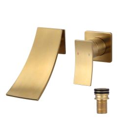 Single Handle Wall Mounted Bathroom Faucet