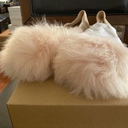 Ugg Jennie Fluff House Shoes.  Size 10