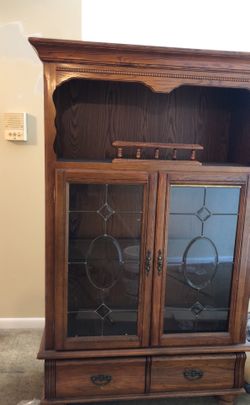 Cabinet solid wood