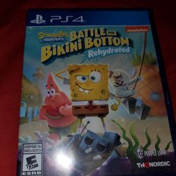 Spongebob Battle For Bikini Bottom Rehydrated