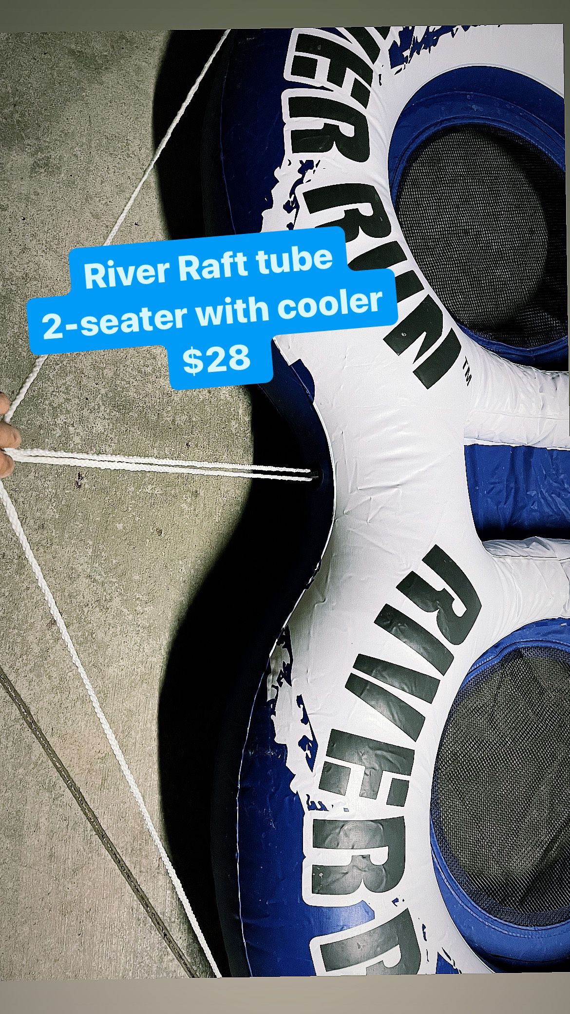 Intex River Run 2-seater With Cooler 